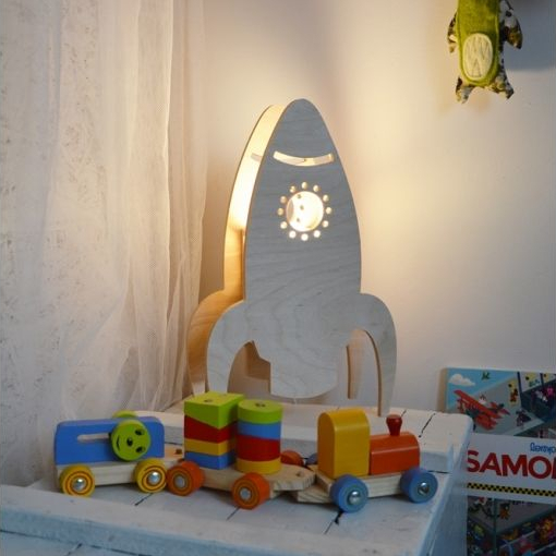 lampka dla dzieci rakieta